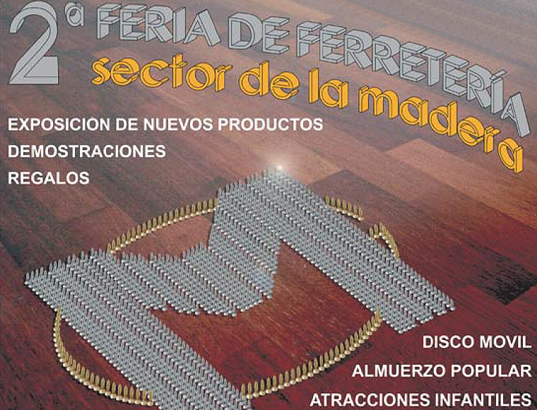 Inauguración de la exposición del Grupo Madeplax y la Segunda Feria de Ferretería del Sector de la Madera