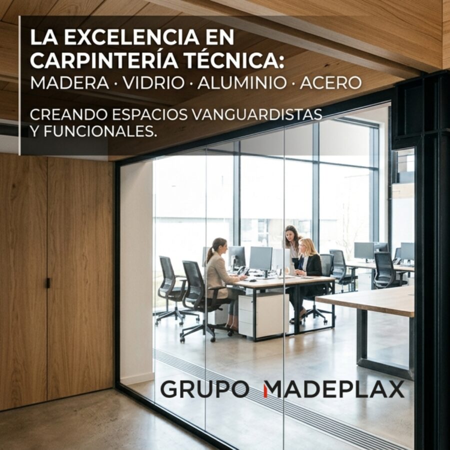 La combinación de la carpintería técnica: Madera, acero, aluminio y vidrio en la arquitectura moderna